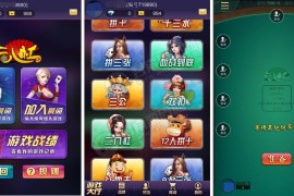 【H5棋牌】最新星驰互娱H5超稳无敌修复版牛牛，金华，二八三款游戏源码组件+简单教程