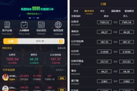 【三合一交易所】金融理财系统+修复后台+(点位+时间+双位盘)