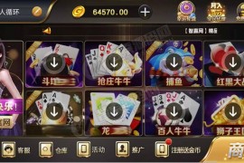 九星微星棋牌UI工程齐全整套源码+组件 安卓IOS双客户端+服务端+数据库+子游戏